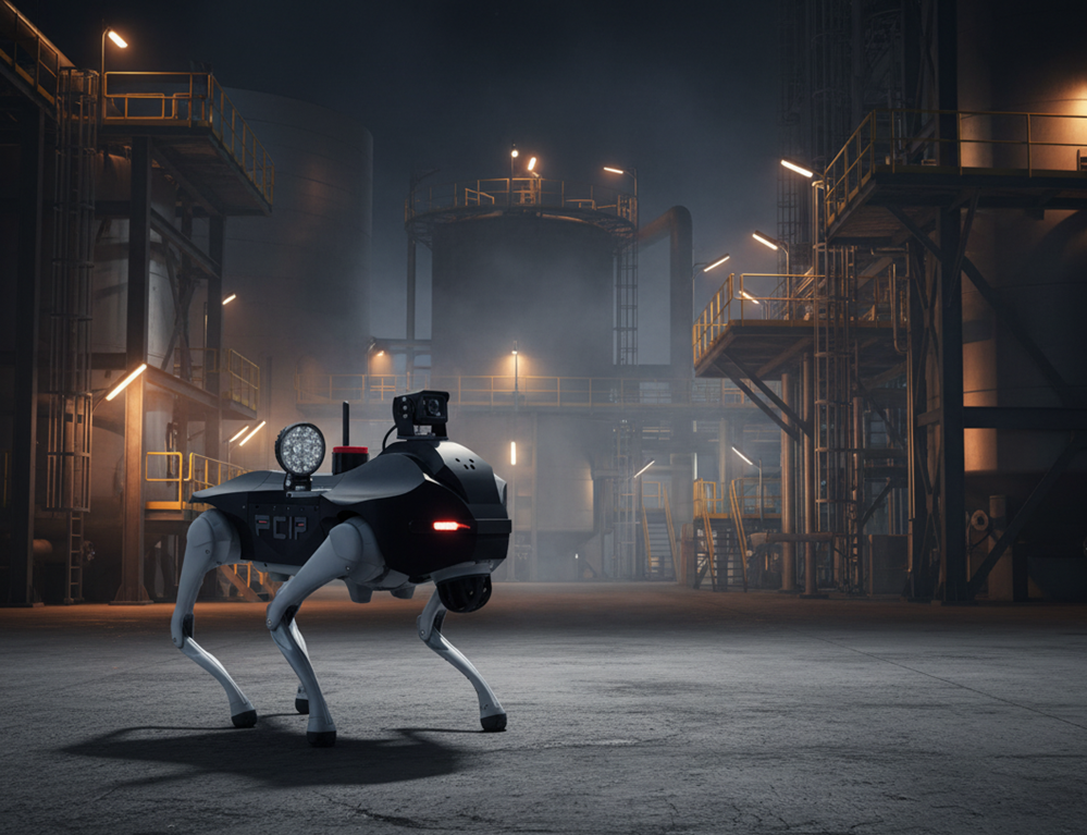 Robot autonome de surveillance EKTO-1